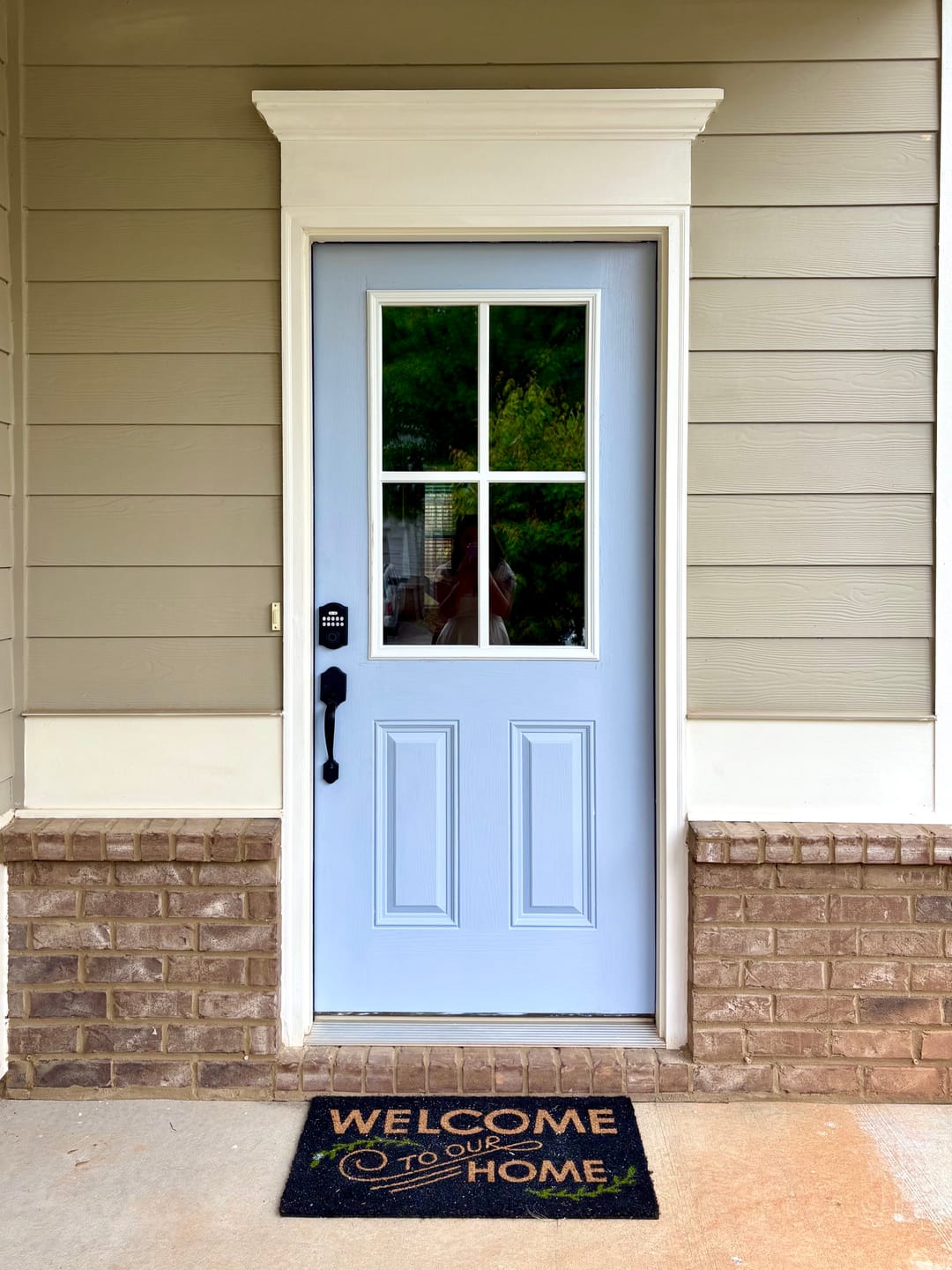 Customer photo review of Clear 4 Lite Glass and Frame Kit (Half Lite)