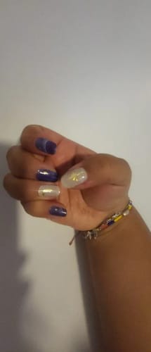 Customer photo review of Semi Cured Gel Nail - Winter Vibes - 20 PCS