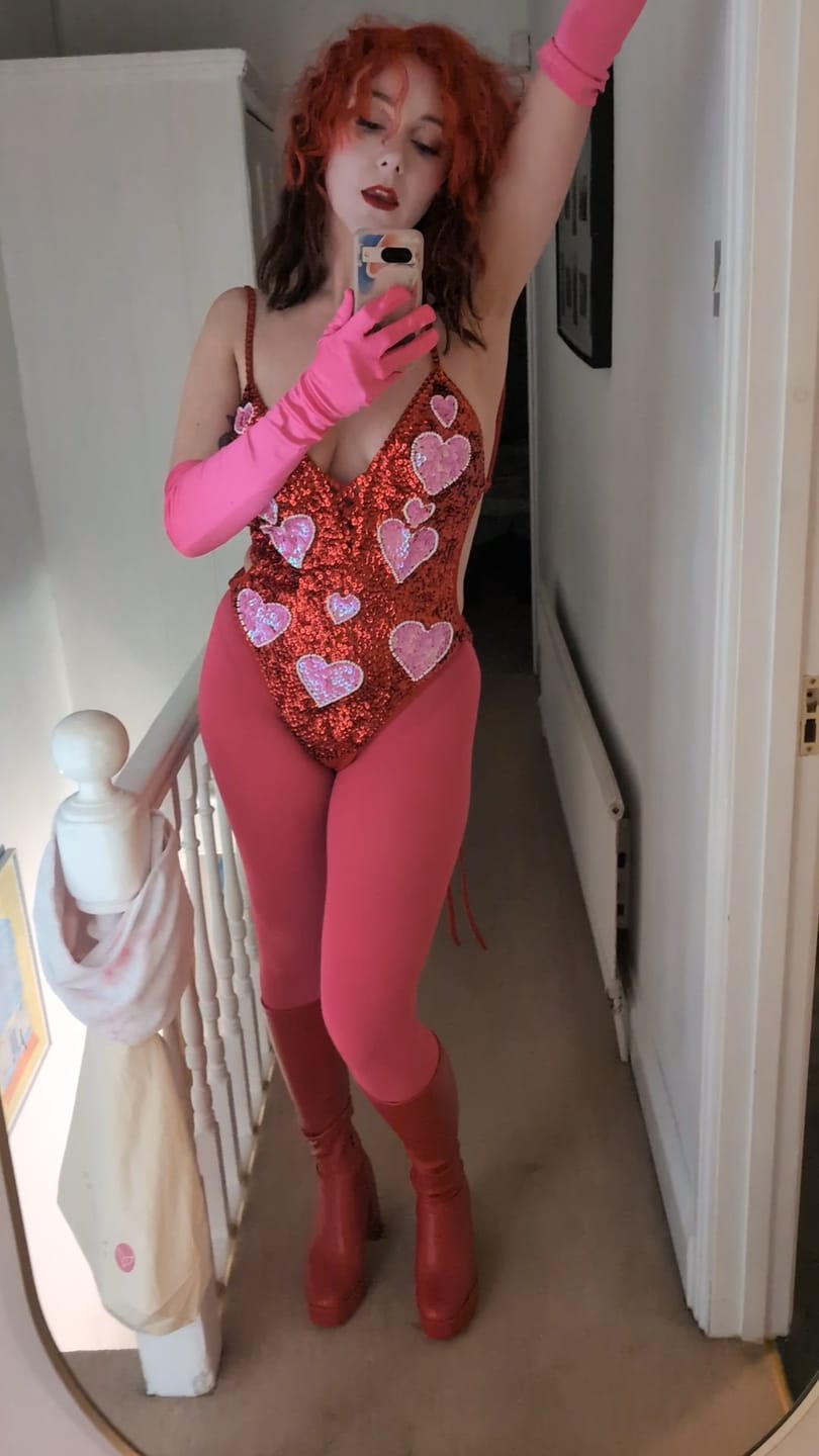 Customer photo review of The Chapel Bodysuit