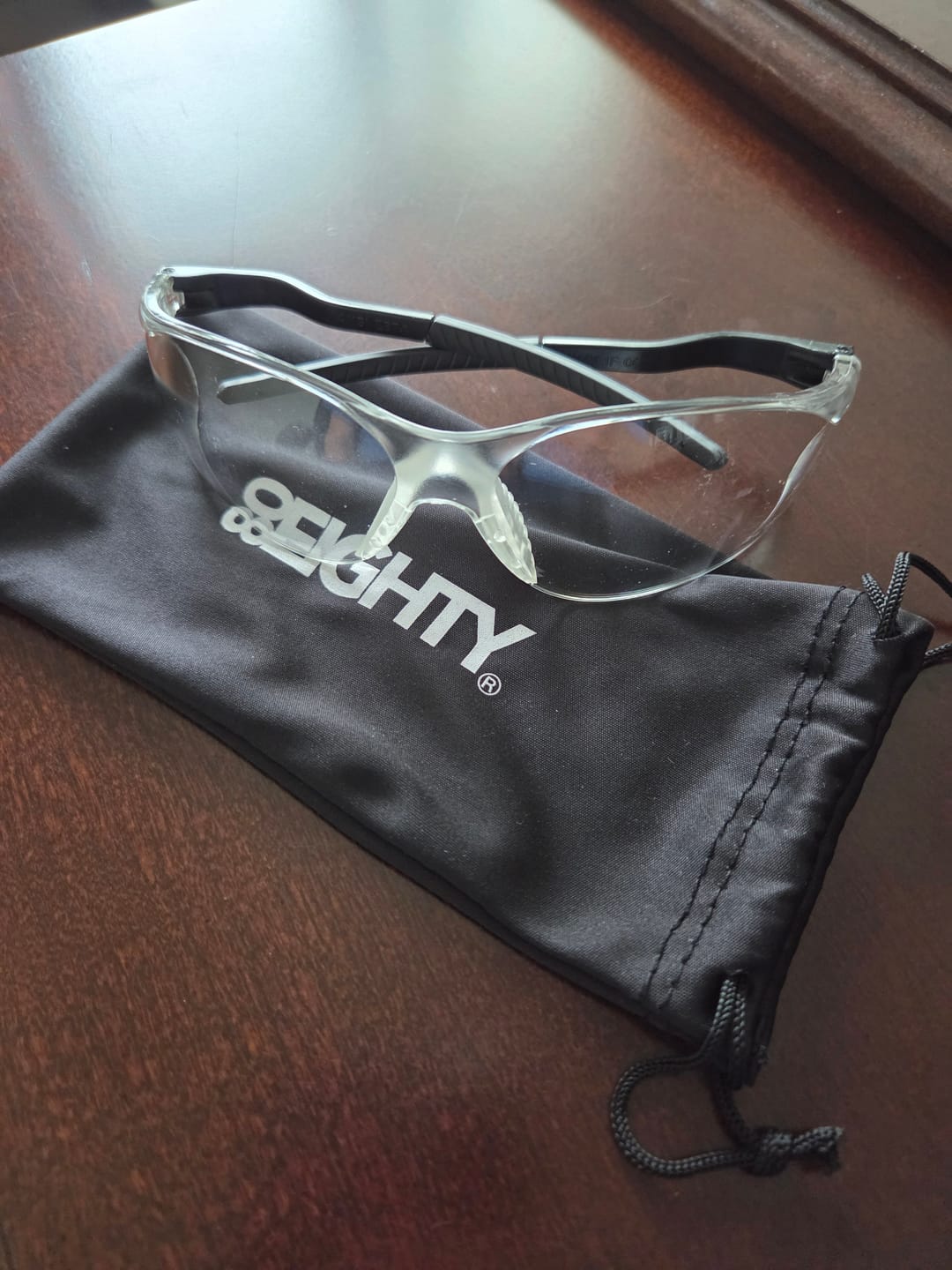 Customer photo review of 80Eighty® Safety Glasses