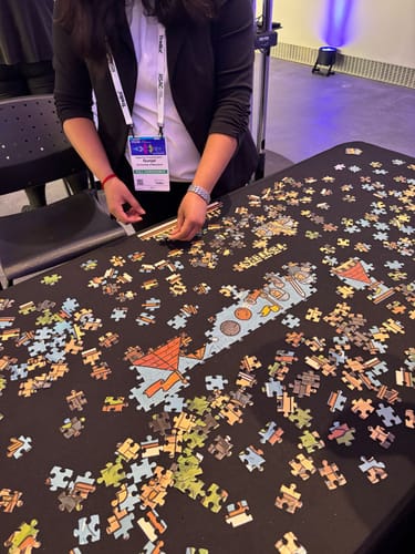 Customer photo review of Photo Collage Puzzle 500 Piece: Photo Jigsaw Puzzles from Your Photos