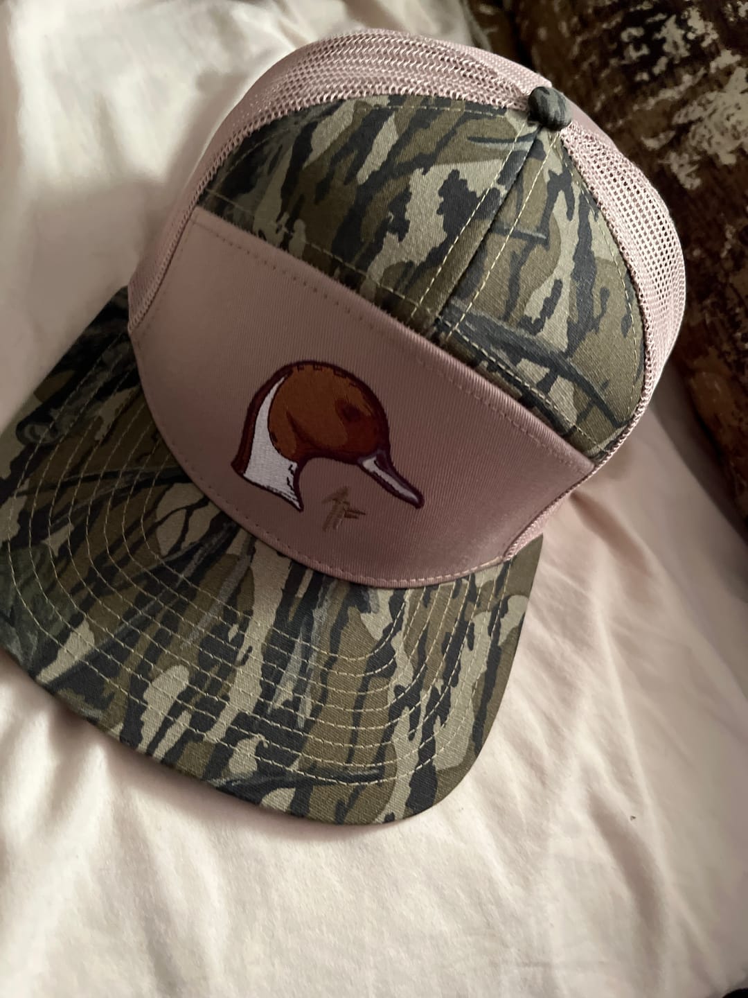 Customer photo review of Pintail Duck Head — 7 Panel Tree Stand