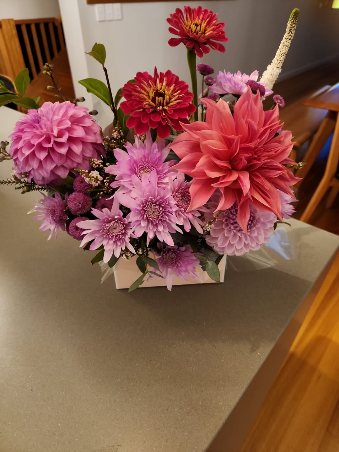 Customer photo review of P E T A L S  I N  T H E  P O S T