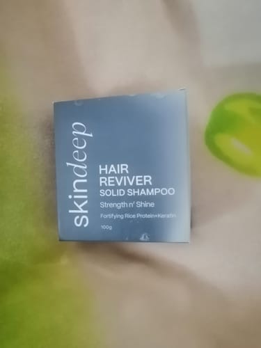 Customer photo review of HAIR REVIVER - Rice Protein Solid Shampoo
