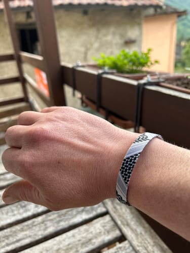 Customer photo review of Keffiyeh Bracelet