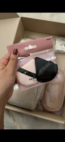 Customer photo review of BORLA TRIANGULAR PARA POLVOS