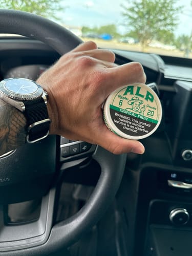 Customer photo review of Tropical Fruit Nicotine Pouches