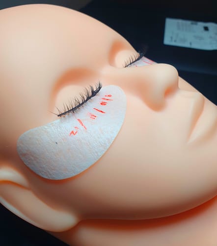 Customer photo review of Online Eyelash Extension Course (Classic, Hybrid & Volume)