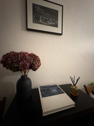 Customer photo review of Grande Hortensia (5 tiges) - Mauve