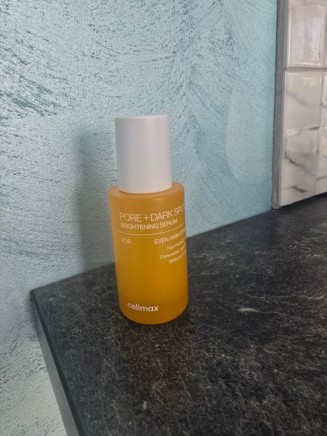 Customer photo review of Serums ādas toņa un reljefa izlīdzināšanai Celimax Pore+Dark Spot Brightening Serum