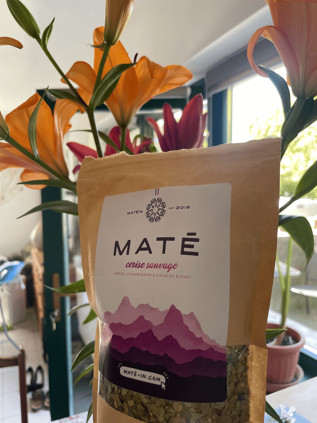 Customer photo review of Maté Cerise Sauvage 🍒