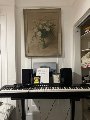 Customer photo review of R1850DB Bookshelf Speakers Bookshelf Speakers with Subwoofer Out