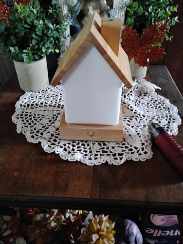 Customer photo review of Modern Home Lamp