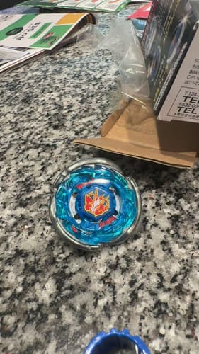 Customer photo review of Takara Tomy Storm Pegasus Beyblade BB-28 105RF Metal Fusion - With String Launcher