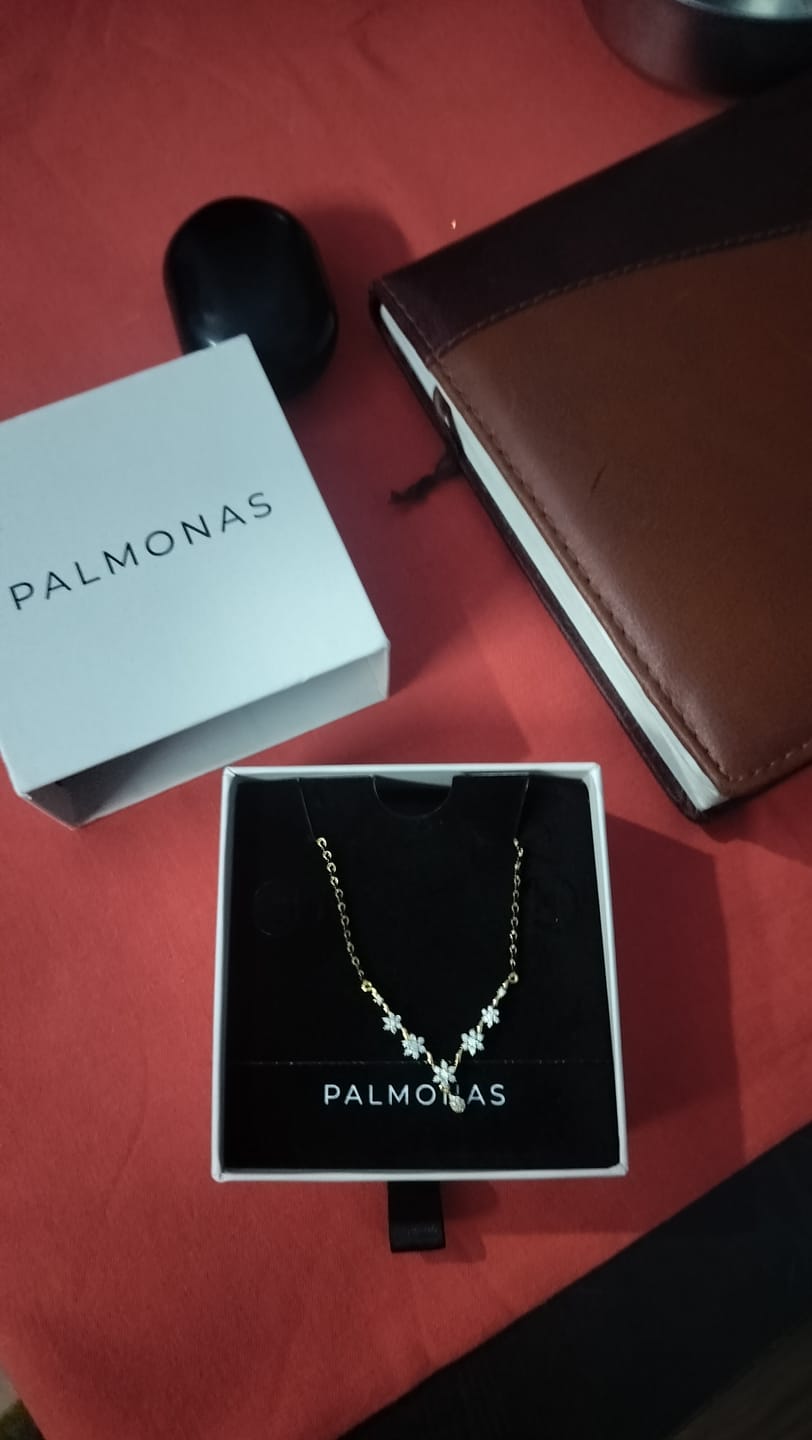 Customer photo review of Blossom Mangalsutra | 18K Gold Vermeil