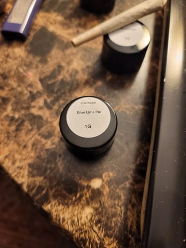 Customer photo review of Blue Lime Pie