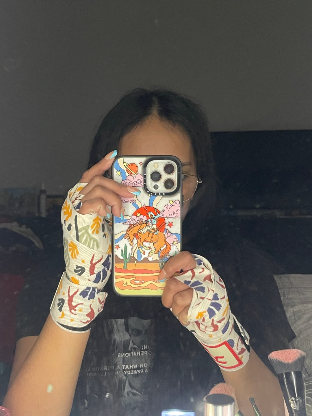 Customer photo review of Mystery KO Hand Wraps