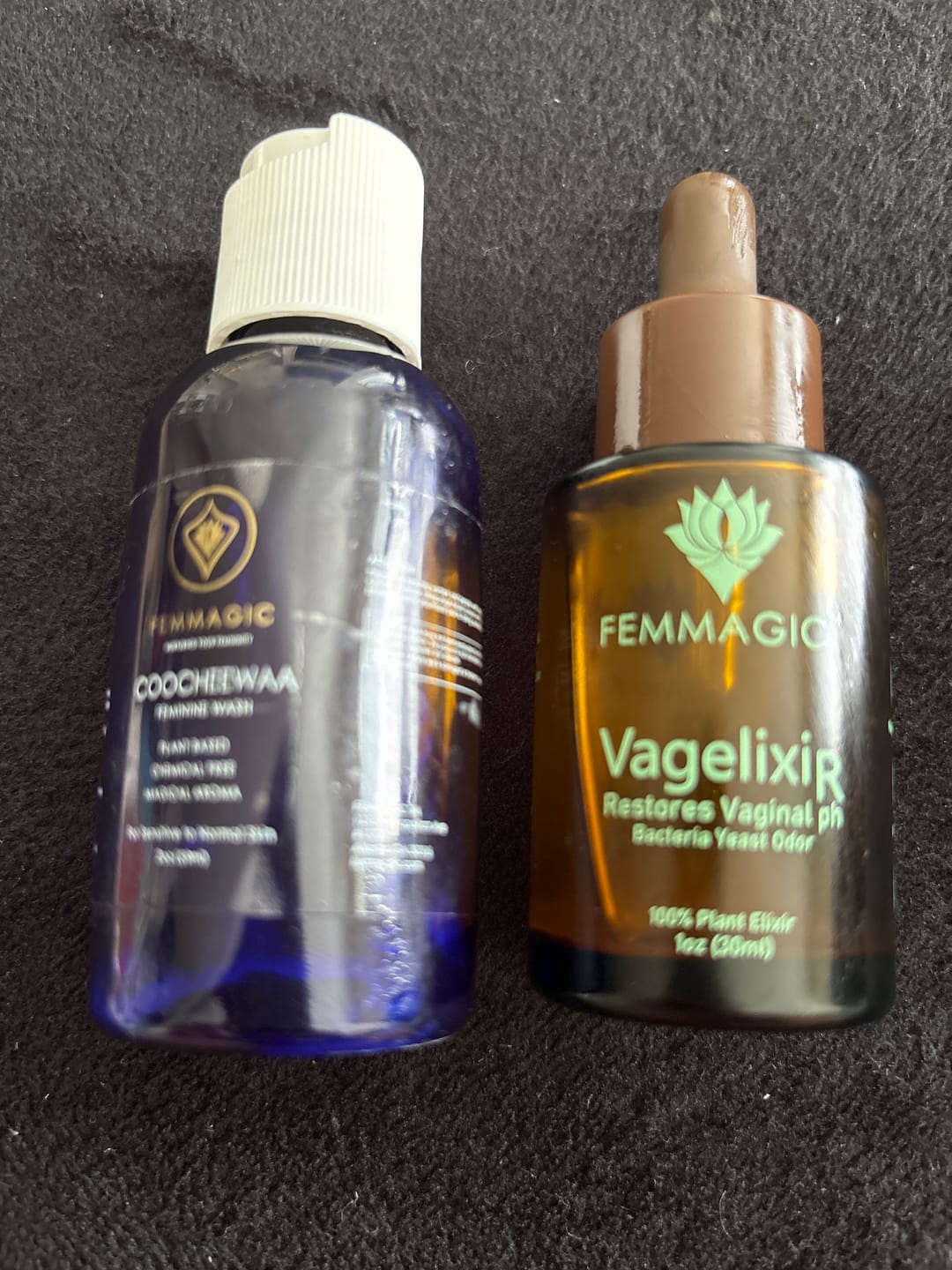 Customer photo review of Coocheewa + Vagelixir Travel Size  - Bundle