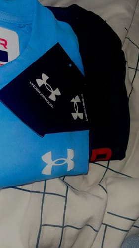 Customer photo review of Under Armour  Blue Sport T Shirt  For Women Medium