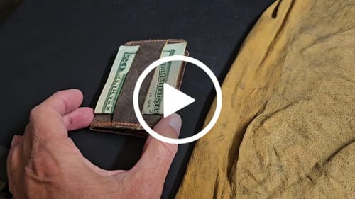 Customer video review of Tupper Bifold Card Holder