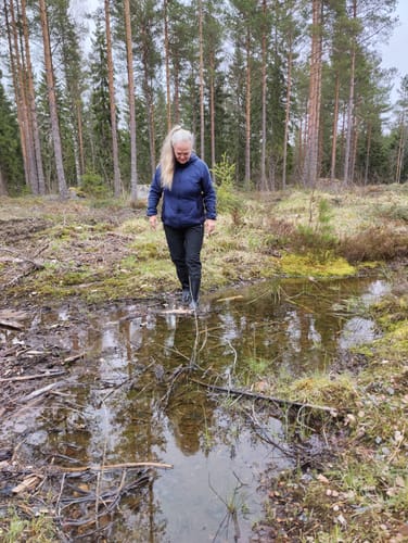 Customer photo review of Vaistoa Katve 2 -paljasjalkakumisaappaat