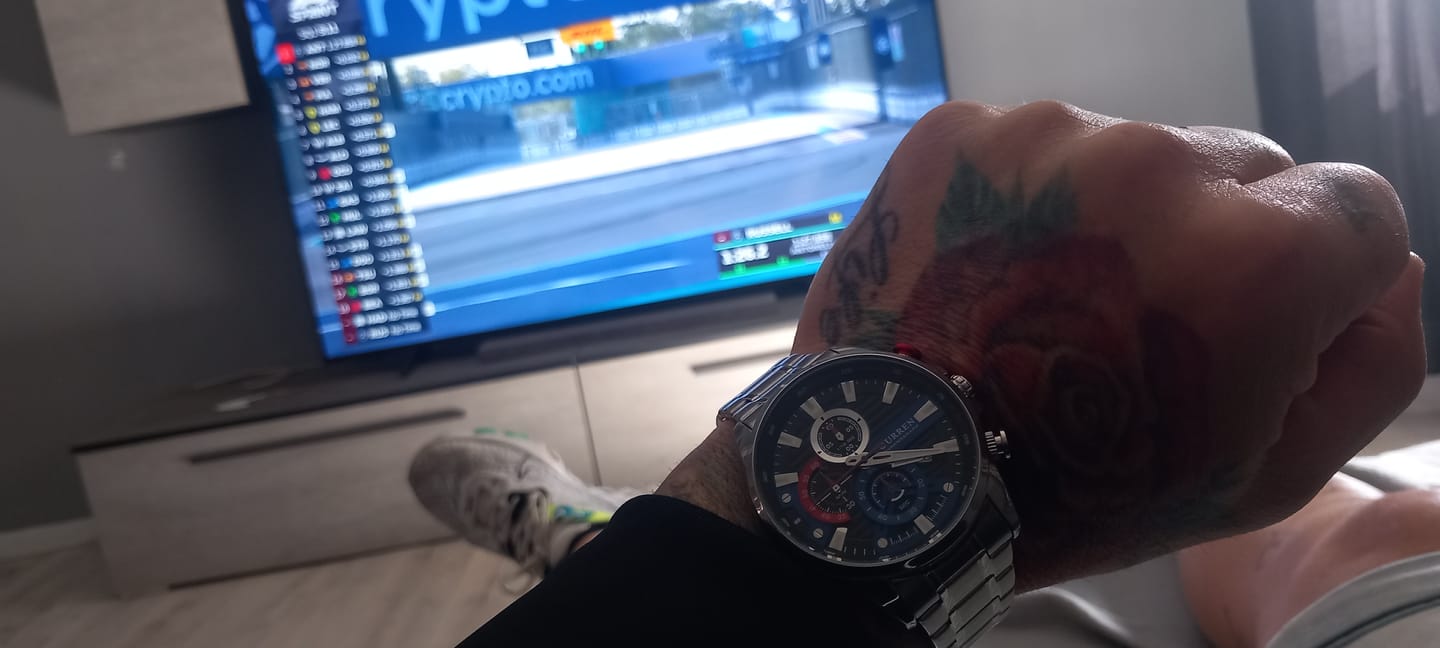 Customer photo review of Curren Ambasator® orologio uomo acciaio