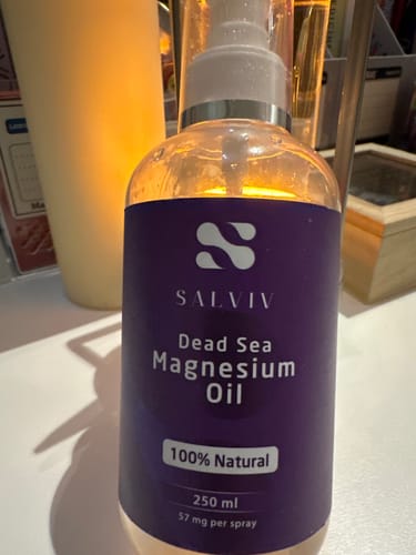 Customer photo review of Salviv Dead Sea Magnesium Oil