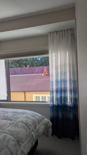 Customer photo review of Himalaya Sheer Fabric (Wide Width) - 2 Colours