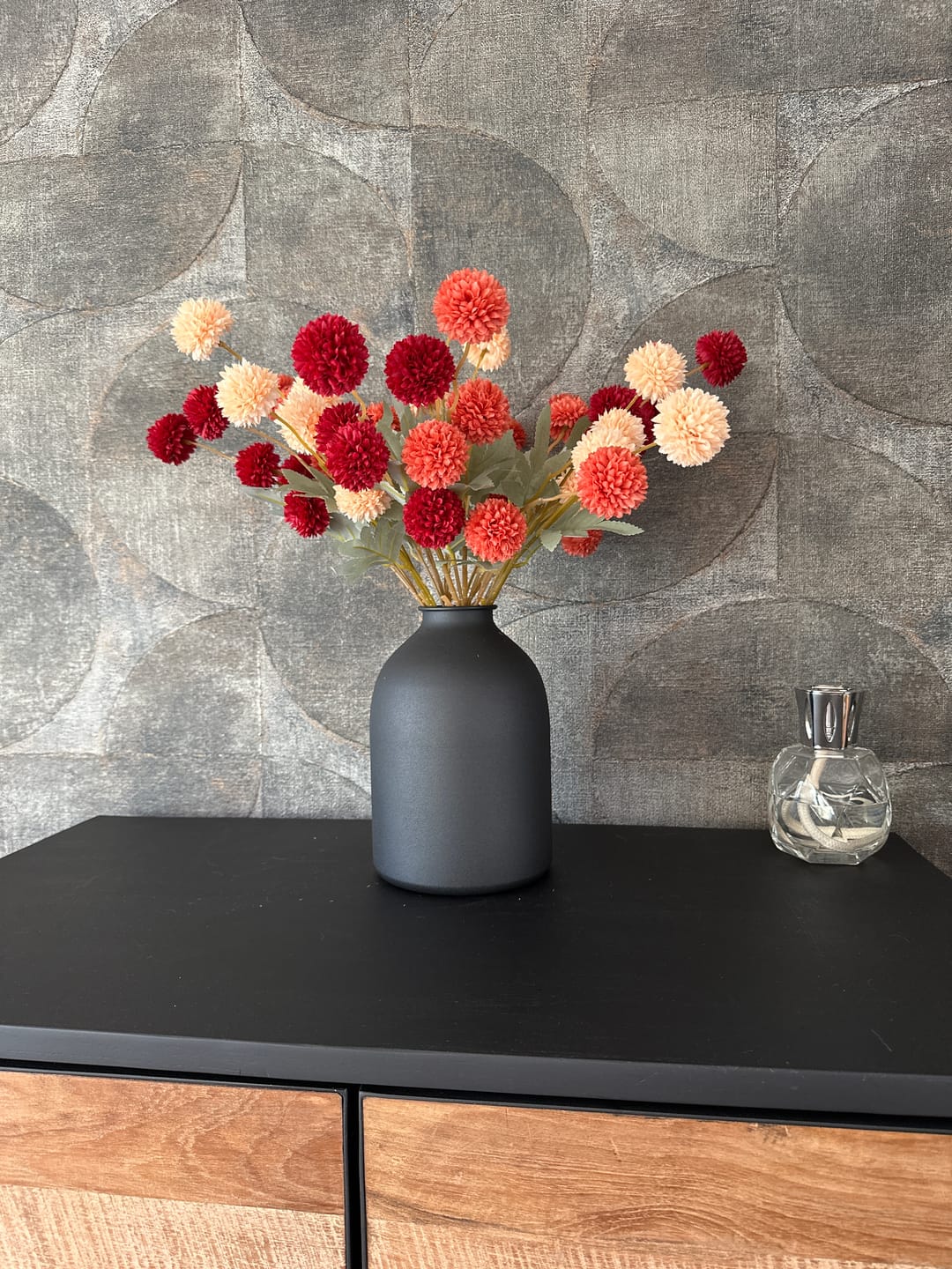 Customer photo review of Casa vaas - Mat zwart