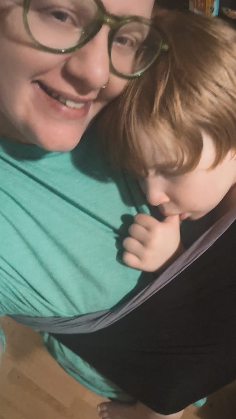 Customer photo review of Mama's Bonding Comforter