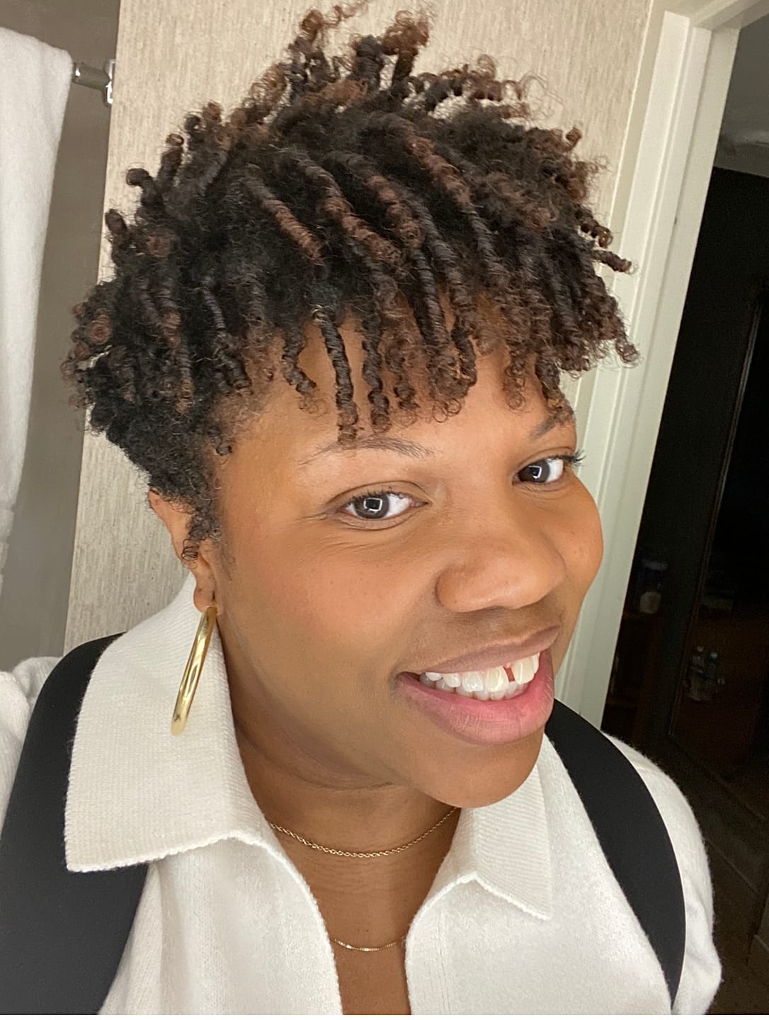 Customer photo review of DETOX Gentle Clarifying Shampoo
