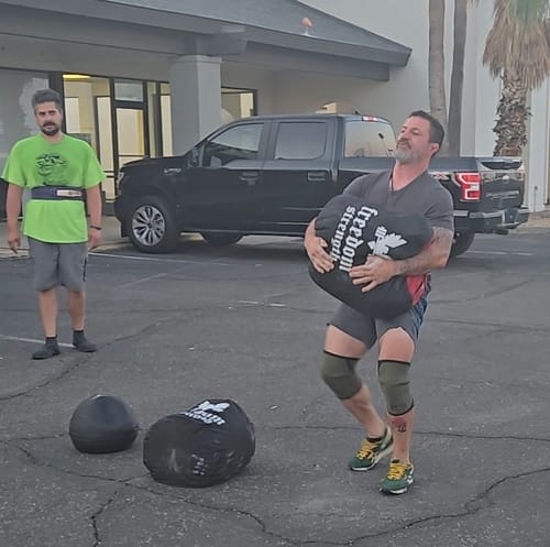 Customer photo review of Strongman Sandbag V3
