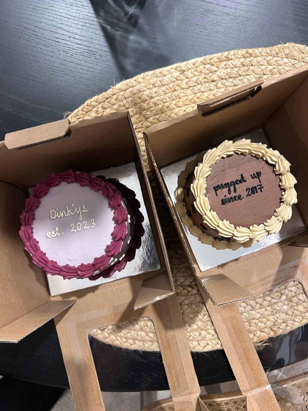 Customer photo review of aroha mini cake