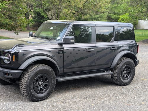 Customer photo review of MEK Removable Trail Armor: Bronco 4D