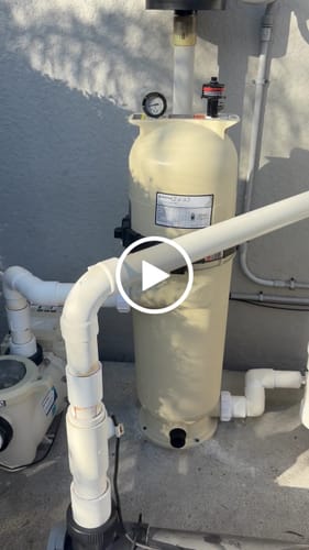 Customer video review of Pentair - EC-160355 Clean & Clear RP 150 sq. ft. Cartridge Pool Filter - Limited Warranty