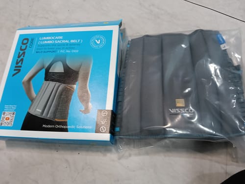 Customer photo review of Lumbocare (Lumbo Sacral Belt) | Provides Support to the Lower Back | Pain solution for Back and Abdomen (Grey)