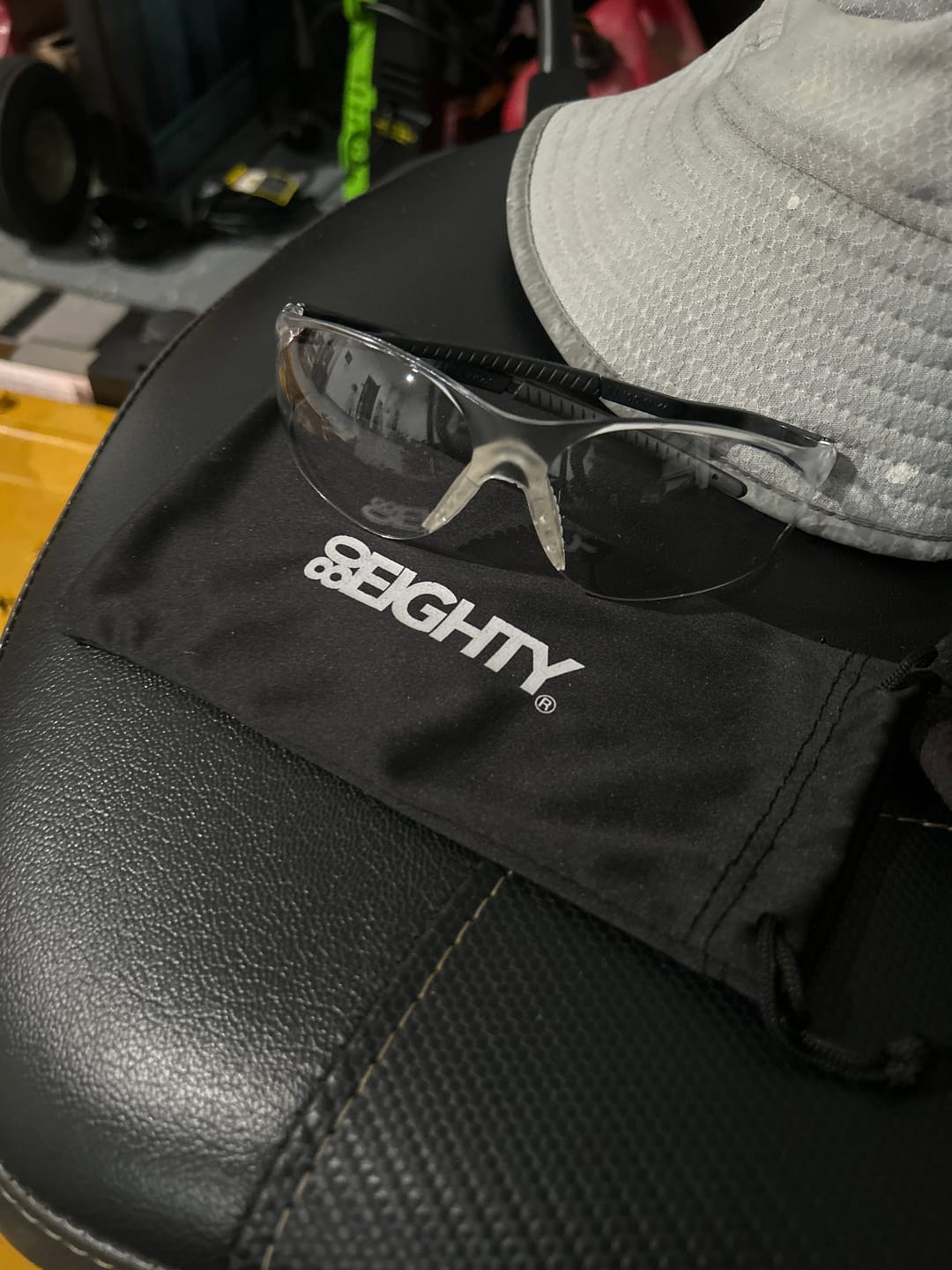 Customer photo review of 80Eighty® Safety Glasses