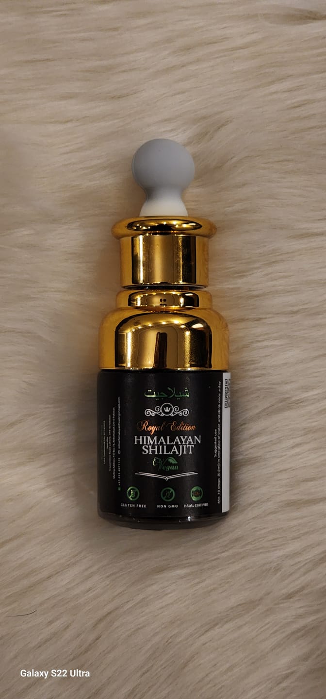 Customer photo review of 30ml - Pure Himalayan Shilajit Drops | Gold Grade Quality