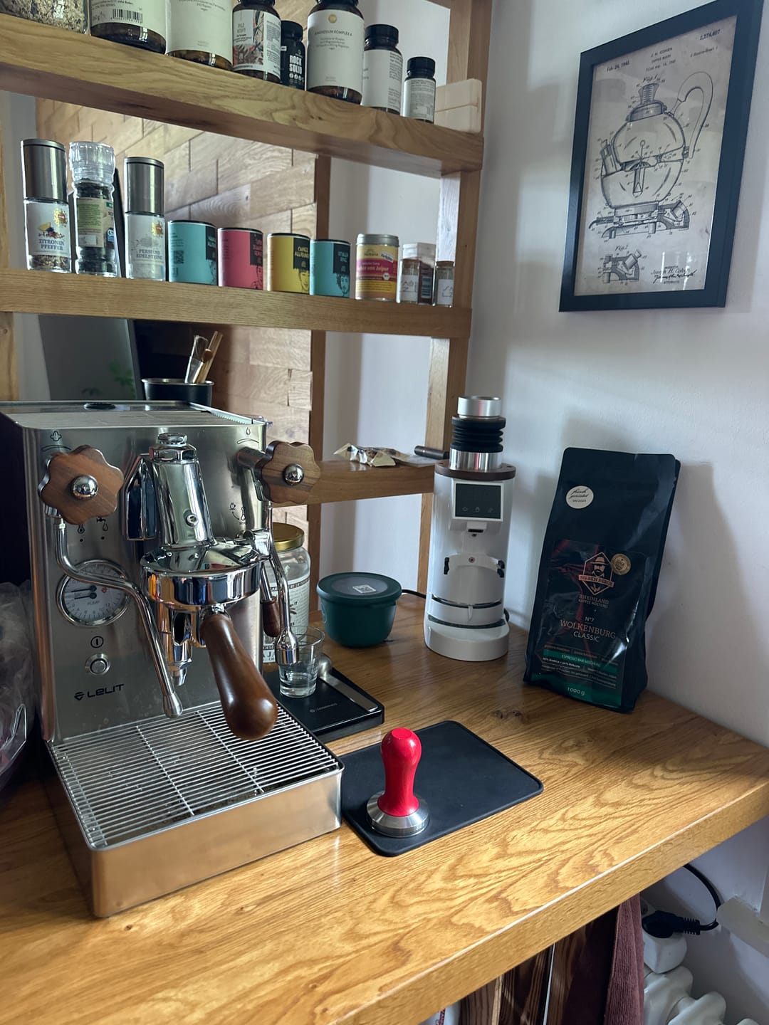 Customer photo review of N°7 Wolkenburg Classic – Zeitlose Eleganz – Espresso Bar Mischung