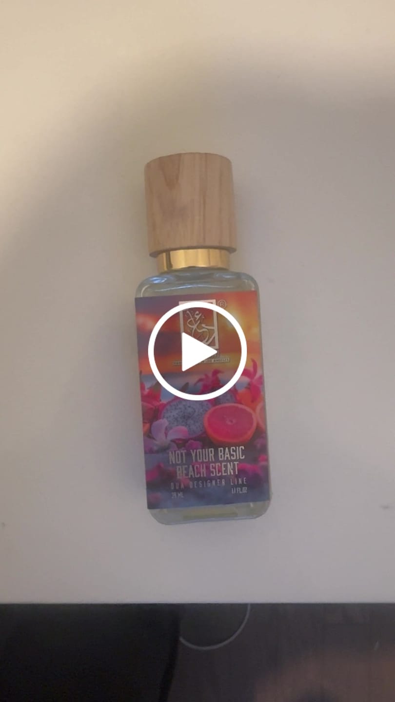 Customer video review of Not Your Basic Beach Scent
