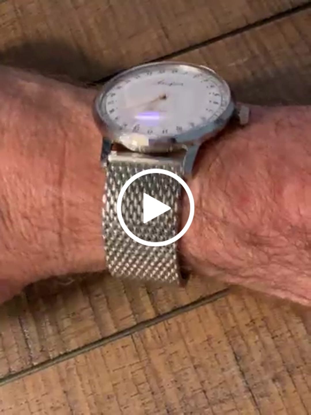 Customer video review of First Season Silver White with Silver Mesh