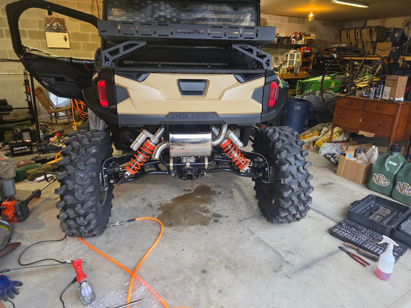 Customer photo review of RPM Polaris General, General XP, & RZR S 1000 Sport Muffler 2016-2024