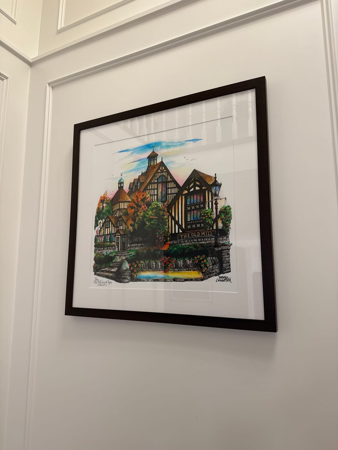 Customer photo review of Old Mill Inn, Toronto Wall Art