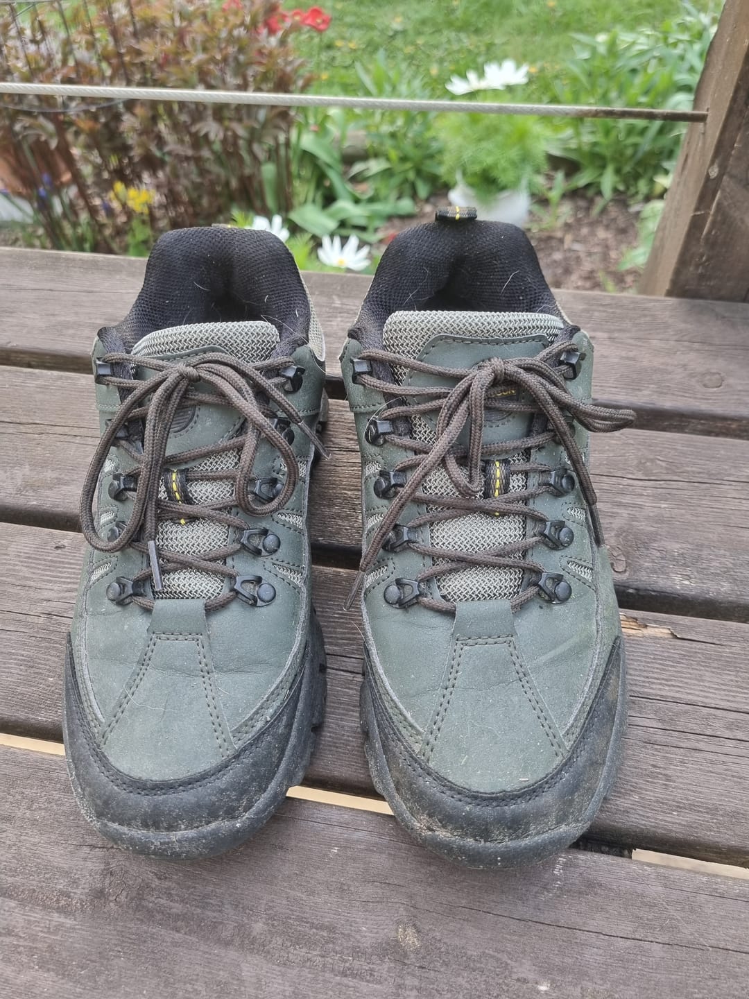 Customer photo review of Orthopedic Hiking Shoes