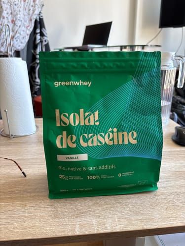 Customer photo review of Isolat de Caséine Bio Micellaire