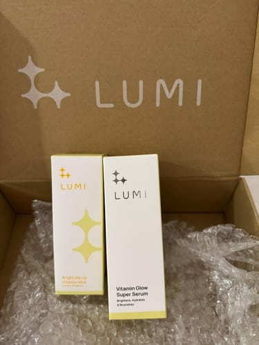 Customer photo review of Vitamin Glow Super Serum