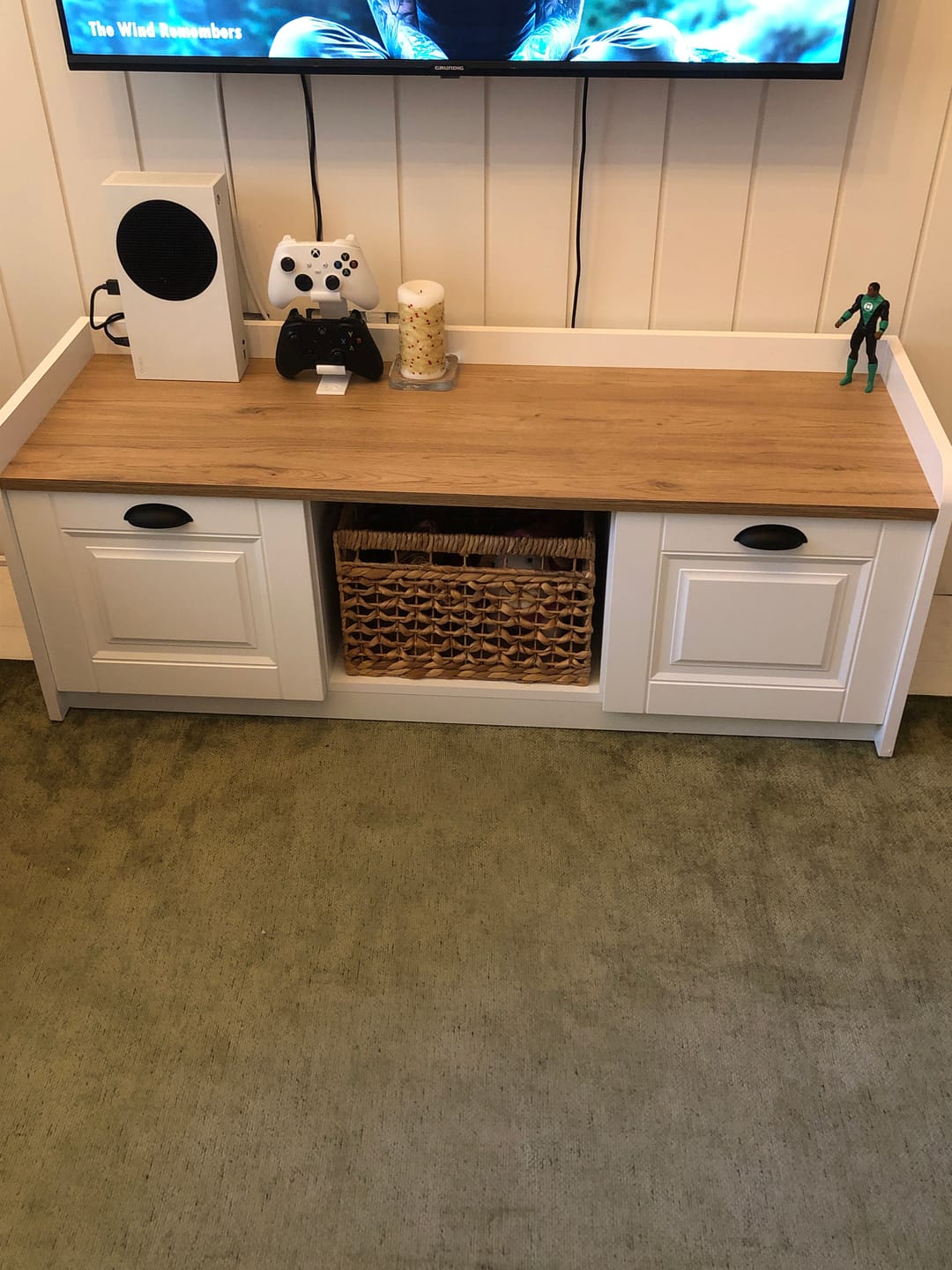 Customer photo review of Rani P2 Modern Ayakkabılık Ayakkabı Dolabı  Renk: Beyaz - S. Ceviz M1