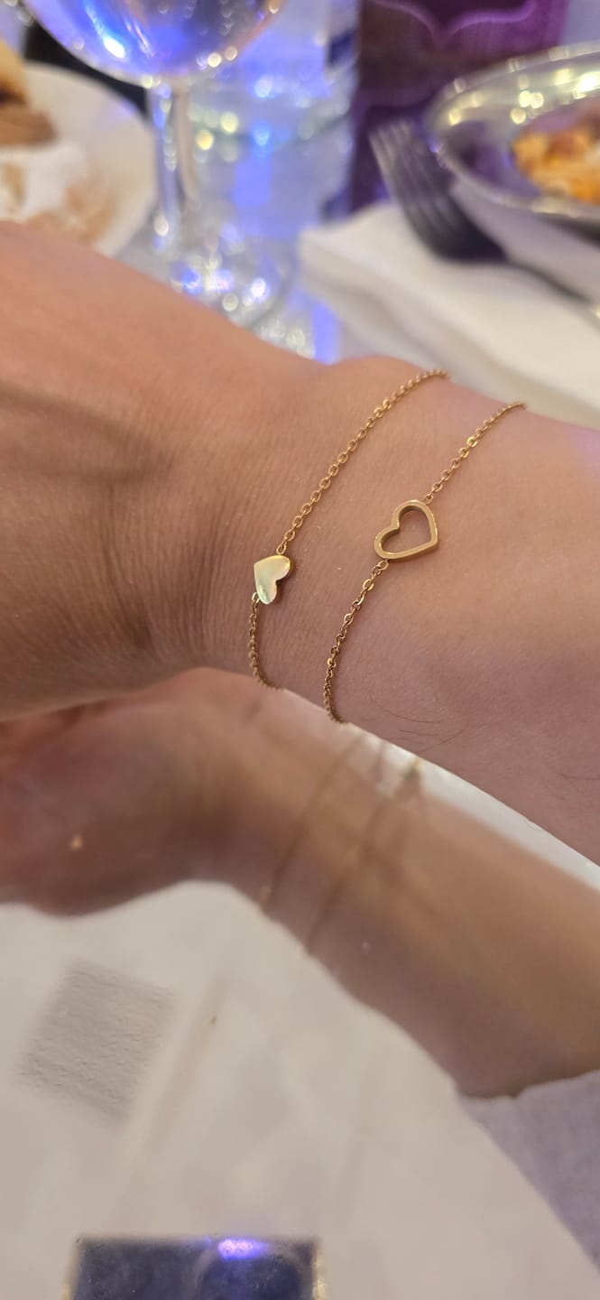 Customer photo review of Mother & Daughter Bracelets