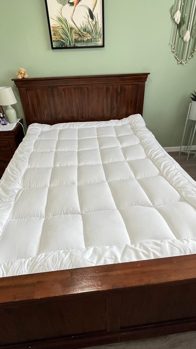 Customer photo review of 10cm Mattress Topper