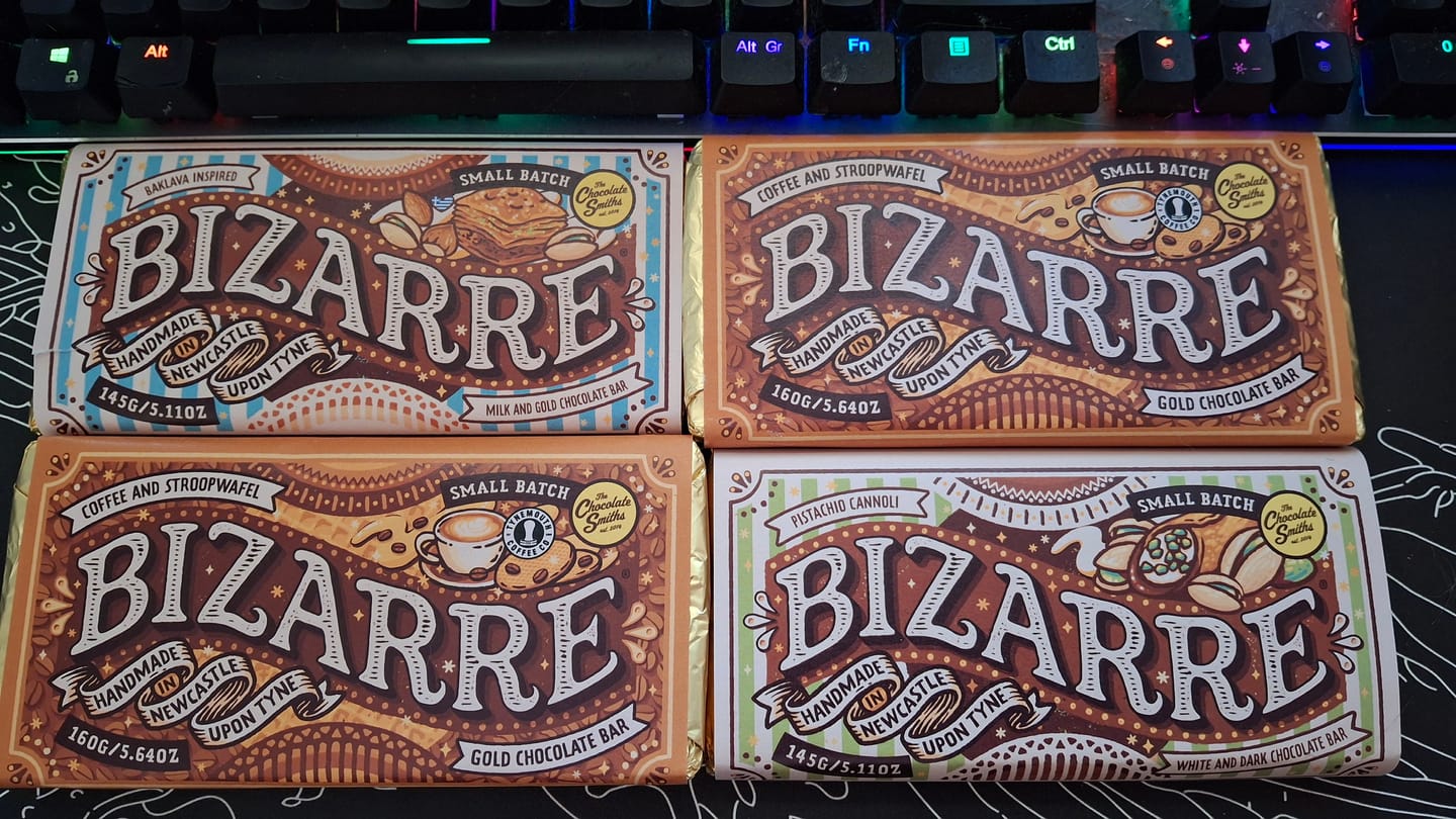Customer photo review of Baklava Inspired What D' Yee Want Wednesday Chocolate Bar 145g